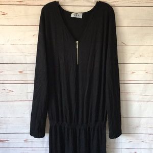 Black Maternity Jumpsuit